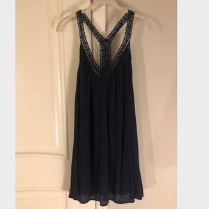 Nordstrom ASTR Navy Sun Dress
